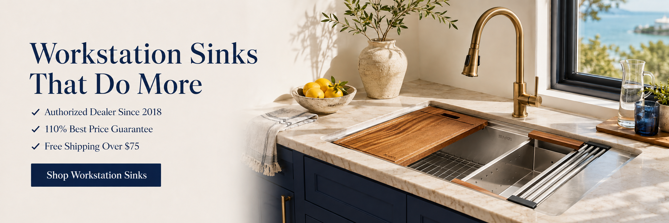 The Sink Boutique official store banner