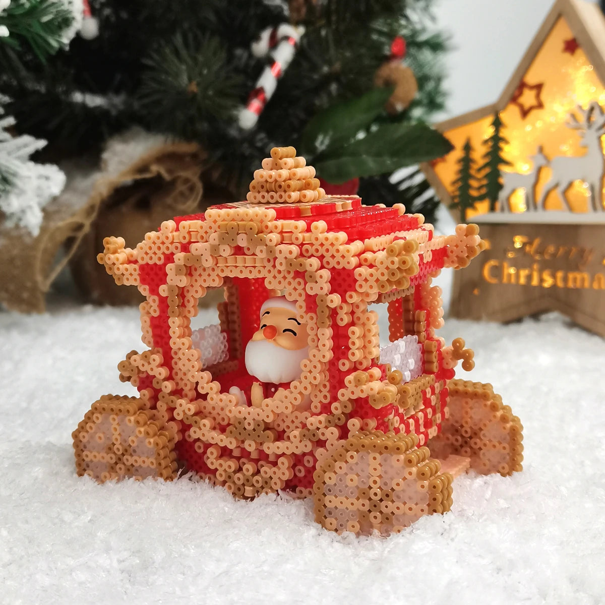 3D Christmas Carriage product photo from Artkal Beads
