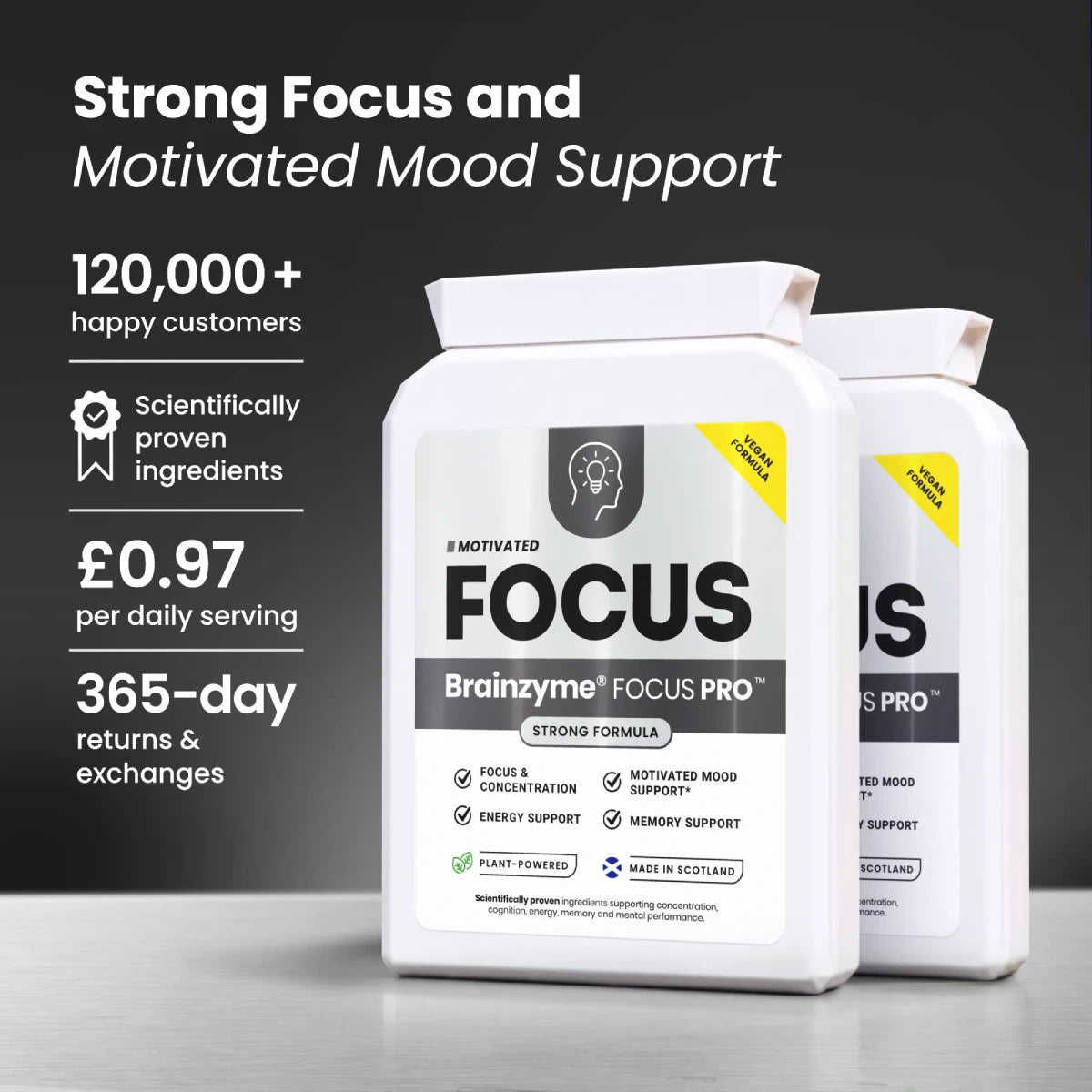 Brainzyme® FOCUS PRO™ product photo from Brainzyme