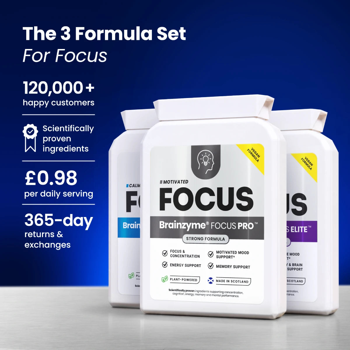 Brainzyme® FOCUS™ Starter Bundle product photo from Brainzyme