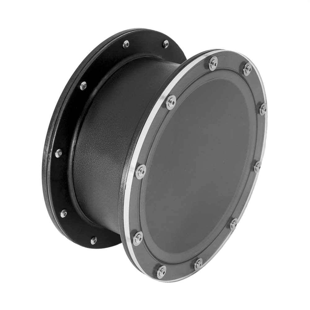80mm Lens Port Extension + Flat Lens Element Combo product photo from Gdome