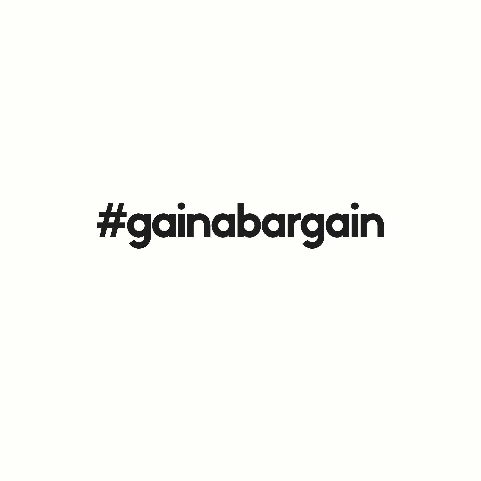 Gain A Bargain
